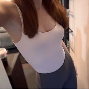 Garage Cream/light pink Bodysuit Top